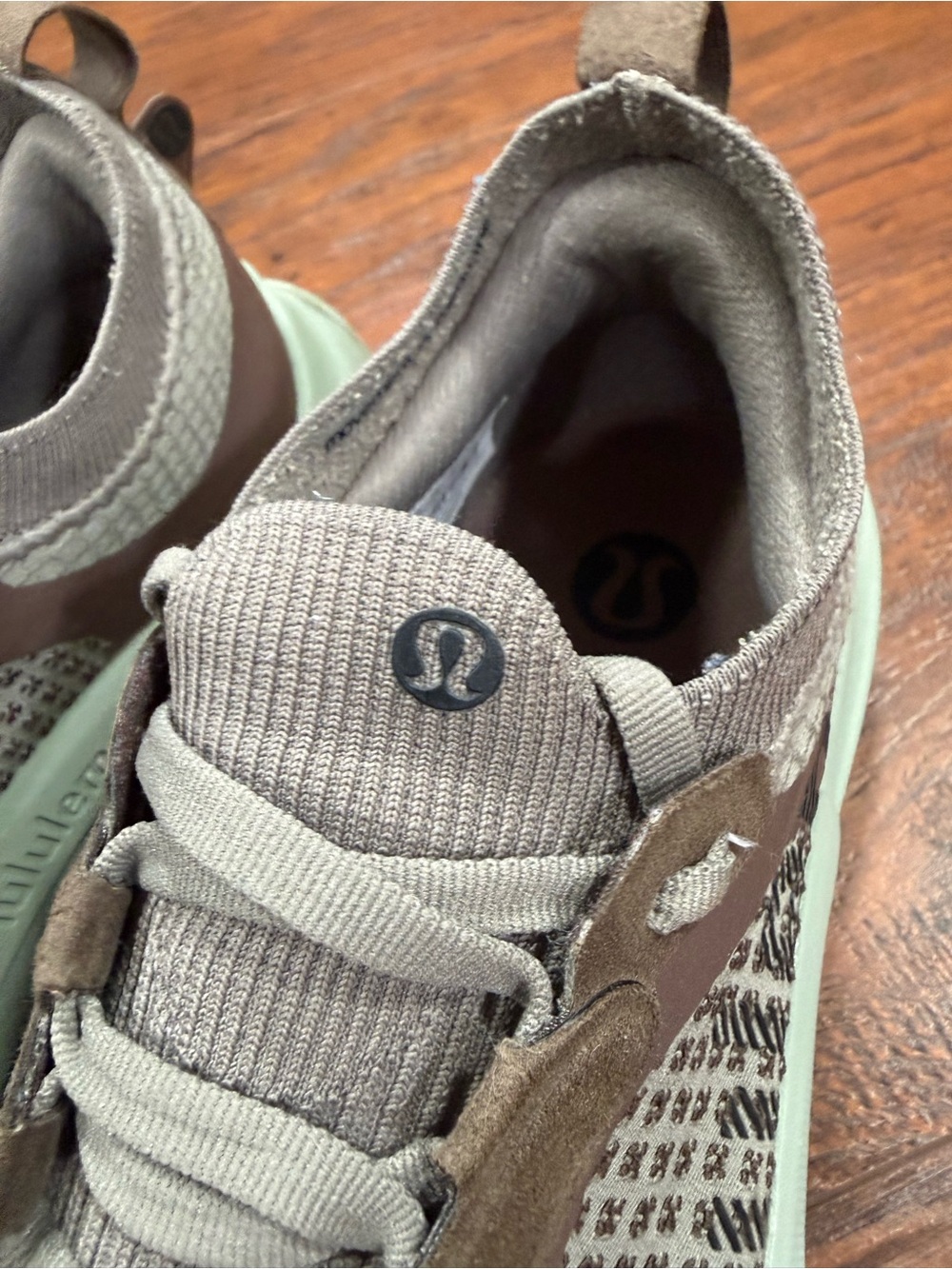 lululemon athletica Men's Mint Green and Brown Athletic Shoes - Picture 15 of 16